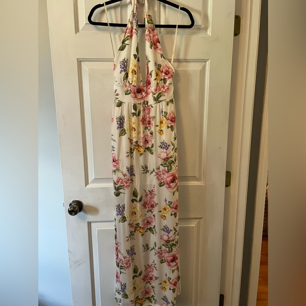 Forever 21 maxi dress halter